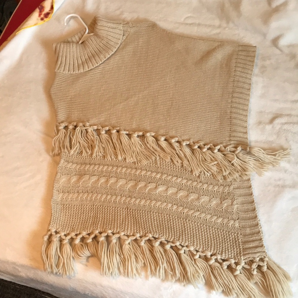 Turtleneck Poncho